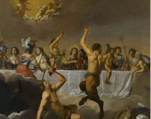 Le festin des dieux de l'Olympe de Jan van Bijlert.png